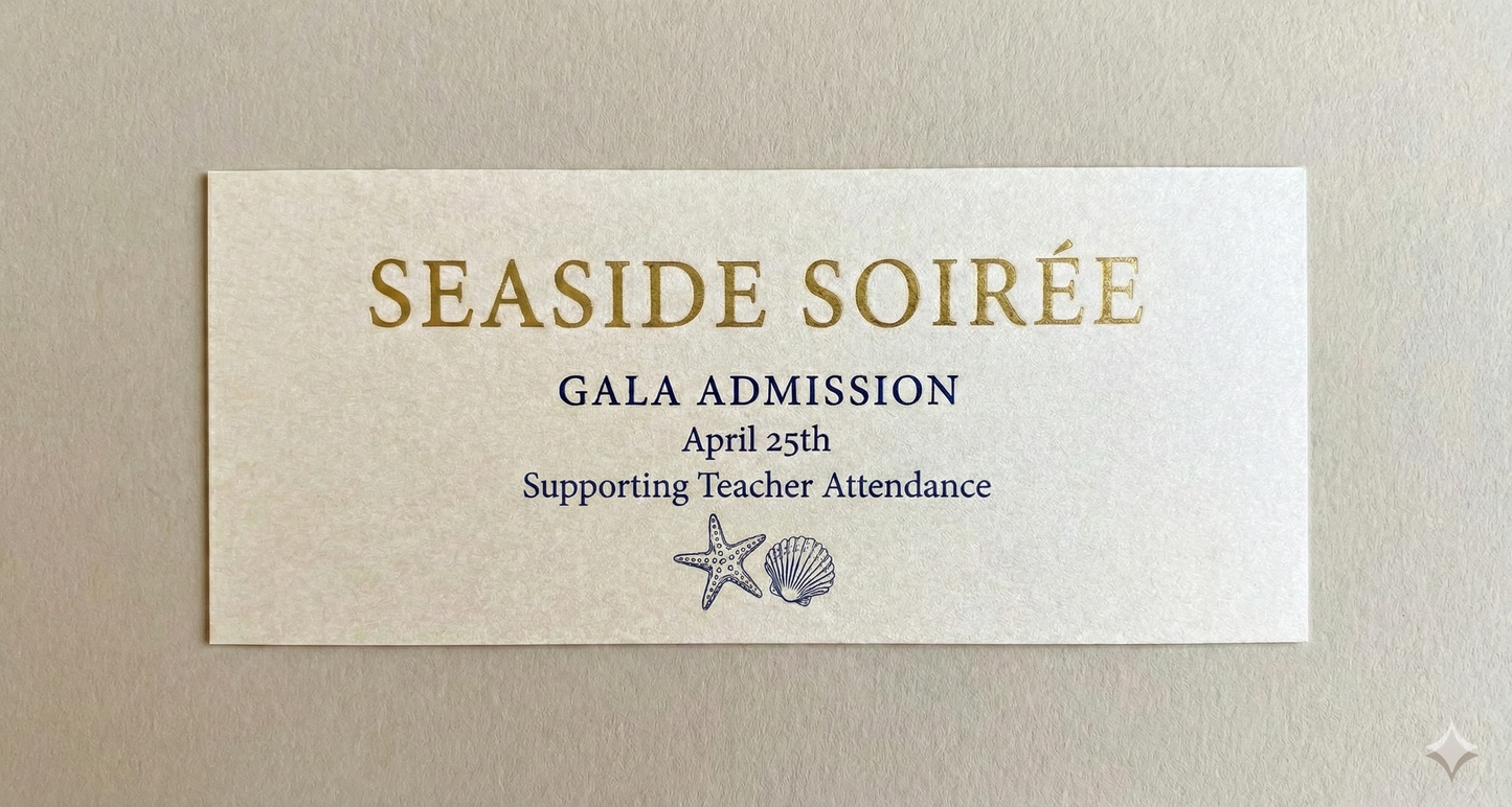 Sponsor your teacher's ticket