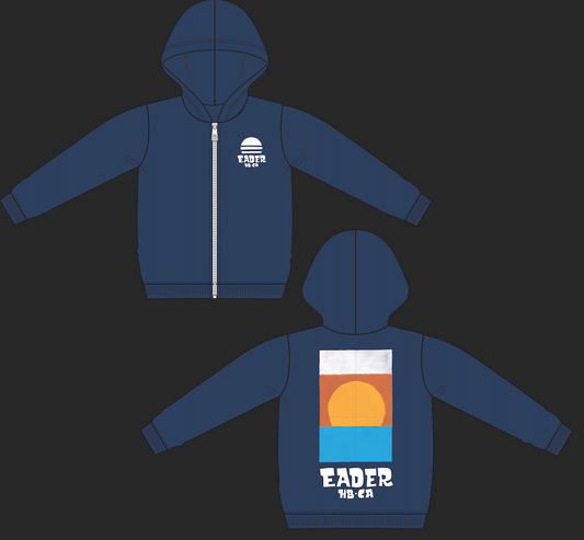 Eader Sunset Navy Hoodie