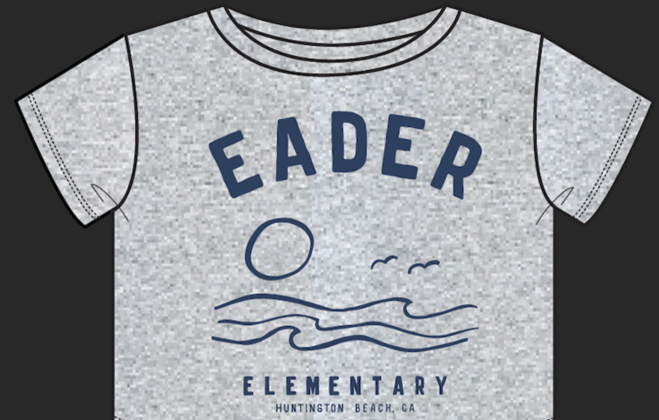 Grey Eader Waves Basic Tee