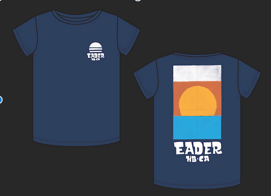 Eader Sunset Navy Blue Tee
